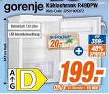 Kühlschrank R49DPW im Angebot bei expert in Siegen Kühlschrank R49DPW Angebote von gorenje bei expert Siegen für 199,00 €