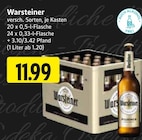 EDEKA - Warsteiner Angebot im Prospekt Warsteiner bei EDEKA im Prospekt "" für 11,99 €