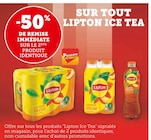 Promo -50% de remise immédiate sur le 2ème produit identique sur tout Lipton Ice Tea à  dans le catalogue Hyper U à Parthenay