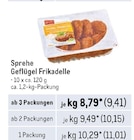 Geflügel Frikadelle von Sprehe im aktuellen Metro Prospekt für 9,41 €