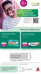 Aktueller mea - meine apotheke Apotheken Prospekt für Heroldstatt: Unsere Juni-Angebote mit 4} Seiten, 01.06.2026 - 30.06.2026