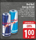 Energy Drink im Angebot bei EDEKA in Viersen Energy Drink Angebote von Red Bull bei EDEKA Viersen für 1,00 €