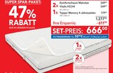 Komfortschaum-Matratze Vitalis H3|H4 von  im aktuellen Matratzen Concord Prospekt für 179,90 €