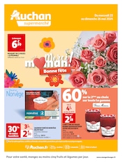 Catalogue Supermarchés Auchan Supermarché en cours à Saint-Germain-la-Blanche-Herbe et alentours, "Auchan supermarché", 12 pages, 22/05/2024 - 26/05/2024