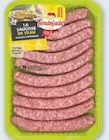 La saucisse de veau ou merguez de veau ou assortiment 5 saucisses + 5 merguez tendriade - TENDRIADE - Super U à Choisy-le-Roi La saucisse de veau ou merguez de veau ou assortiment 5 saucisses + 5 merguez tendriade - TENDRIADE en promo chez Super U Choisy-le-Roi à 6,95 €