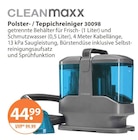 Polster- / Teppichreiniger von CLEANmaxx im aktuellen V-Markt Prospekt für 44,99 €
