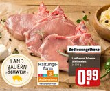 Stielkotelett Angebote von Landbauern Schwein bei REWE Leinfelden-Echterdingen für 0,99 €