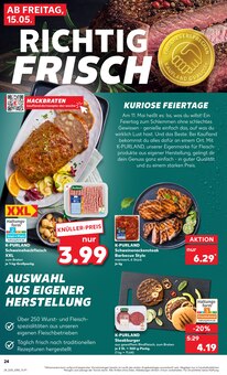 Steak im Kaufland Prospekt "KNÜLLER" mit 61 Seiten (Rostock)