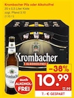 Krombacher Pils oder Alkoholfrei Angebote bei Netto Marken-Discount Borna für 10,99 €