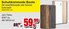 Die Möbelfundgrube Otterbach - Schuhkommode Boots Schuhkommode Boots Angebot bei Die Möbelfundgrube Otterbach im Prospekt WSV - WinterSchlussVerkauf!