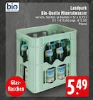 Landpark Bio-Quelle Mineralwasser bei EDEKA im Wegberg Prospekt für 5,49 €