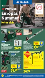 Lidl Akku Luftpumpe im Prospekt 