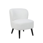 Fauteuil blanc - CARREFOUR HOME dans le catalogue Carrefour