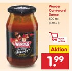 Currywurst Sauce im Angebot bei Netto Marken-Discount in Pforzheim Currywurst Sauce Angebote von Werder bei Netto Marken-Discount Pforzheim für 1,99 €