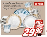Kombi-Service Ravenna für 29,95 € bei Möbel AS im Angebot Kombi-Service Ravenna im aktuellen Möbel AS Prospekt