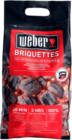 BRIQUETTES CHARBON DE BOIS - WEBER en promo chez Auchan Hypermarché Tours à 11,49 €