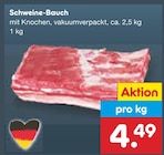 Schweine-Bauch im Angebot bei Netto Marken-Discount in Eisenach Schweine-Bauch Angebote bei Netto Marken-Discount Eisenach für 4,49 €