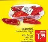 Spitzpaprika rot im Angebot bei Marktkauf in Altenburg Spitzpaprika rot Angebote bei Marktkauf Altenburg für 1,99 €