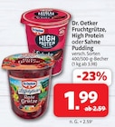 Fruchtgrütze oder High Protein oder Sahne Pudding im Angebot bei Markant Nordwest in Löhne Fruchtgrütze oder High Protein oder Sahne Pudding Angebote von Dr. Oetker bei Markant Nordwest Löhne für 1,99 €
