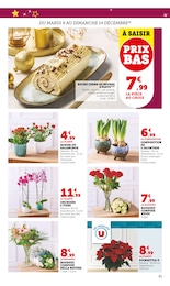 Prix et réduction Orchidée dans le prospectus Super U en cours Offre Orchidée dans le catalogue Super U du moment à la page 41