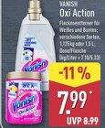 Aktuelles Oxi Action Fleckentferner für Weißes und Buntes Angebot bei ALDI Nord in Wuppertal ab 7,99 €