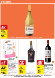 Prix et réduction Cava dans le prospectus Carrefour en cours Offre Cava dans le catalogue Carrefour du moment à la page 64
