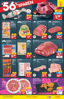 Hackfleisch im Netto Marken-Discount Prospekt "Aktuelle Angebote" mit 54 Seiten (Bremen)