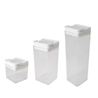 Set de 3 boites de conservation - CARREFOUR HOME à 9,99 € dans le catalogue Carrefour