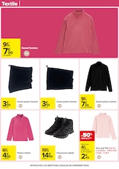 Chaussures Angebote im Prospekt "PRODUITS LAITIERS & VÉGÉTAUX" von Carrefour auf Seite 61