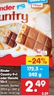 Country 9+1 von Kinder für 2,49 € bei Netto Marken-Discount im Angebot Country 9+1 von Kinder im aktuellen Netto Marken-Discount Prospekt