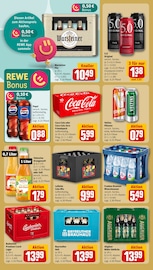 Coca Cola im REWE Prospekt in Hof Aktueller REWE Prospekt mit Coca Cola, "Dein Markt", Seite 18