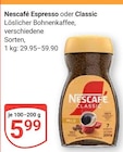 Espresso im Angebot bei GLOBUS in Halle Espresso Angebote von Nescafé bei GLOBUS Halle für 5,99 €