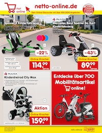 Dreirad Angebot im aktuellen Netto Marken-Discount Prospekt auf Seite 68