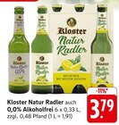 Aktuelle Bier Angebote bei E center in Trier Aktuelles Natur Radler Angebot bei E center in Trier ab 3,79 €