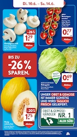 Champignons im ALDI SÜD Prospekt in Karlsruhe Aktueller ALDI SÜD Prospekt mit Champignons, "Gutes für Alle.", Seite 6