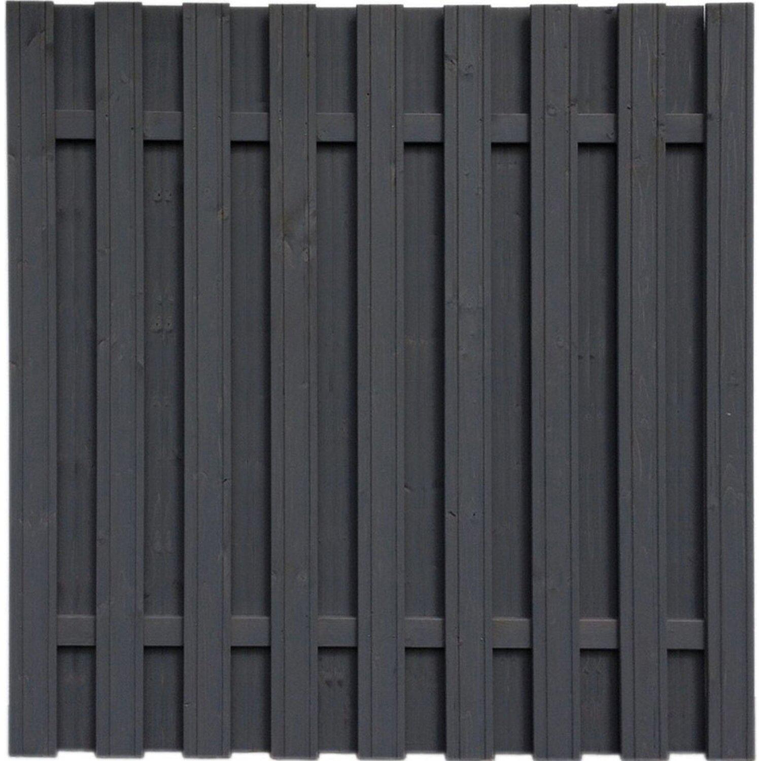 OBI Müllheim - Sichtschutzzaun-Element Seattle Anthrazit 180 x 180 cm Sichtschutzzaun-Element Seattle Anthrazit 180 x 180 cm Angebot bei OBI Müllheim im Prospekt ORDNUNG IM GARTEN
