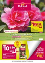Catalogue Delbard à Rosny-sous-Bois, avec 8 pages Prospectus Delbard à Rosny-sous-Bois, "Découvrez les promotions du mois de Mars !", 8 pages, 03/03/2021 - 14/03/2021