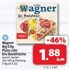 Markant Nordwest Rastdorf - Big City Pizza oder Die Backfrische Angebot im Prospekt Big City Pizza oder Die Backfrische bei Markant Nordwest im Rastdorf Prospekt für 1,88 €