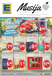 EDEKA Prospekt für Düsseldorf mit 24 Seiten EDEKA Prospekt für Düsseldorf: "Aktuelle Angebote", 24 Seiten, 22.09.2025 - 27.09.2025