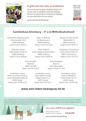 Aktueller Sanitätshaus Altenburg GmbH Prospekt mit Bier, "Schenken Sie Gesundheit!", Seite 6