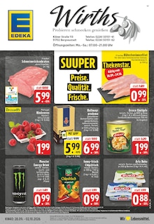 EDEKA Gummersbach Prospekt der aktuellen Woche, gültig von 28.09.2026 bis 02.10.2026 Aktueller EDEKA Gummersbach Prospekt "Aktuelle Angebote" mit 26 Seiten