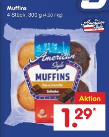 Muffins bei Netto Marken-Discount in Baden-Baden Muffins im Angebot bei Netto Marken-Discount Baden-Baden für 1,29 €