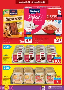 Katzenfutter im Netto Marken-Discount Prospekt "Aktuelle Angebote" mit 72 Seiten (Dresden)