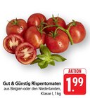 Rispentomaten aus Belgien Angebote von Gut & Günstig bei EDEKA Ravensburg für 1,99 €