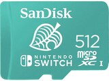 Speicherkarte im MediaMarkt Saturn Prospekt microSDXC™-Karte, Speicherkarte für Nintendo Switch™ 512 GB, Mehrfarbig von SANDISK im aktuellen MediaMarkt Saturn Prospekt für 99,00 €