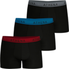 PACK DE 3 BOXERS HOMME ATHENA - Auchan Hypermarché à Le Havre PACK DE 3 BOXERS HOMME ATHENA en promo chez Auchan Hypermarché Le Havre à 24,99 €