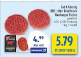 Aktuelles BBQ´s Best Rindfleisch Hamburger Patties Angebot bei diska in Chemnitz ab 4,99 €