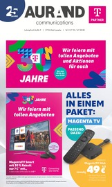 Fernseher im Aurand Communications Prospekt in Netphen Aktueller Aurand Communications Prospekt mit Fernseher, "30 JAHRE", Seite 1