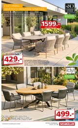 Segmüller Gartenmöbelset im Prospekt 