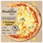 Pizza napoletana l'originale 4 formaggi italiens surgelée - MANIFATTURA en promo chez Super U Lorient à 2,12 €